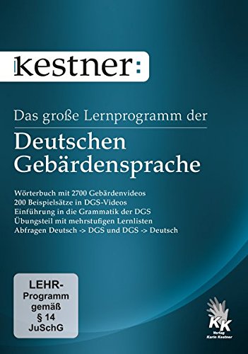 Das große Lernprogramm der Deutschen Gebärdensprache (PC+Mac) - 