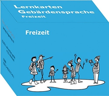DSGS Deutschschweizerische Gebärdensprache: Lernkarten zum Thema Freizeit - 